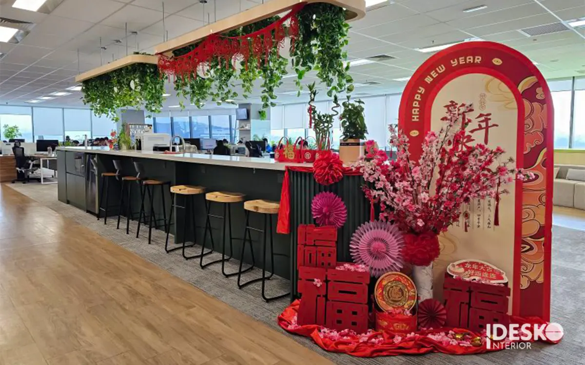 Tại sao nên trang trí Tết văn phòng?