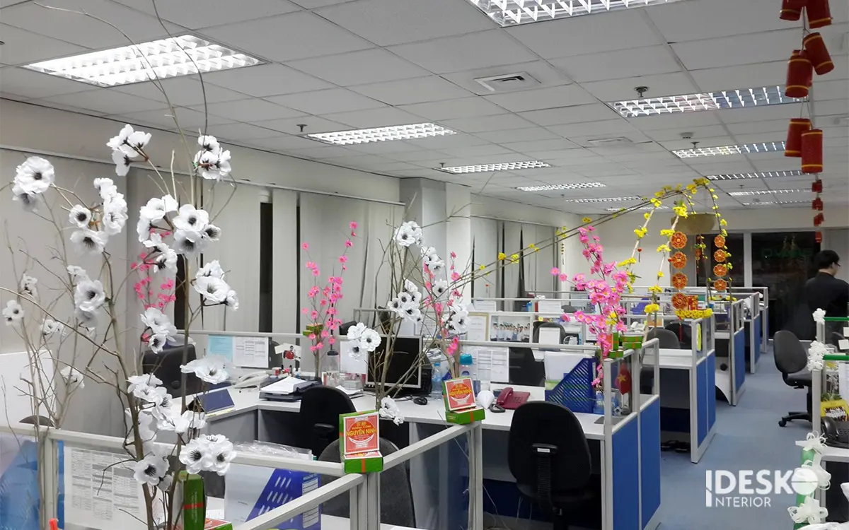 Ý tưởng trang trí Tết văn phòng 16