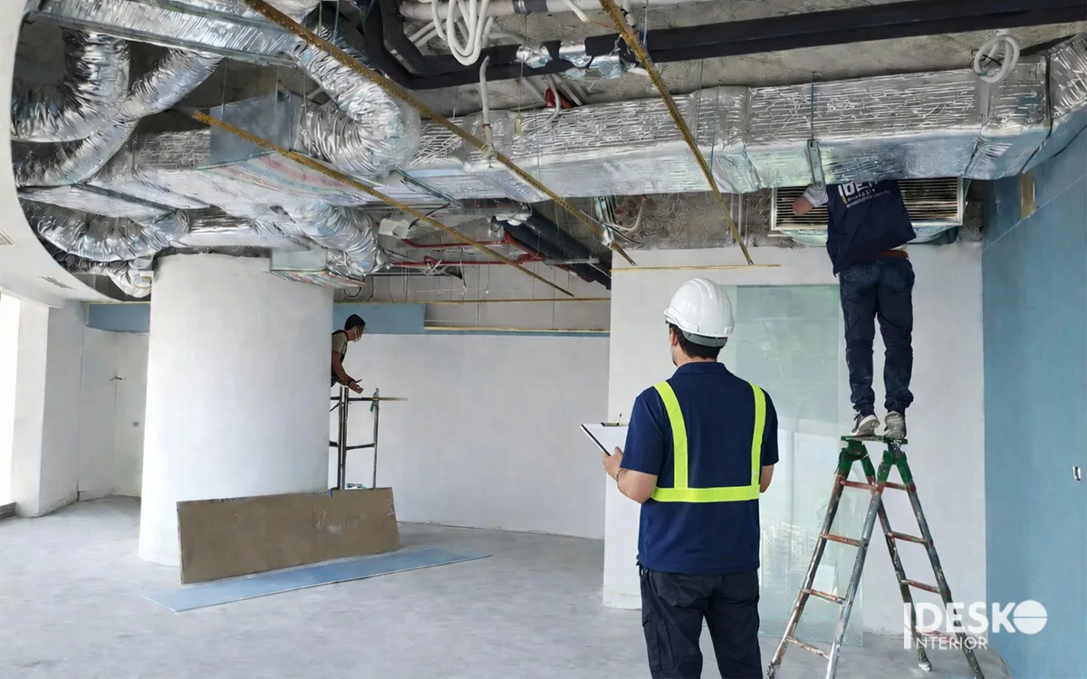 Idesko thi công văn phòng Zeyi Supply Chain tại tòa nhà The West