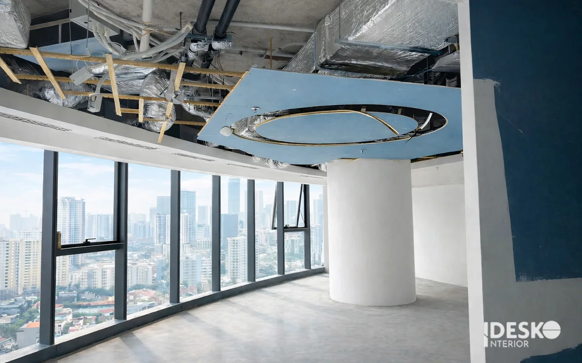 Mặt bằng văn phòng Zeyi Supply tại tòa nhà The West