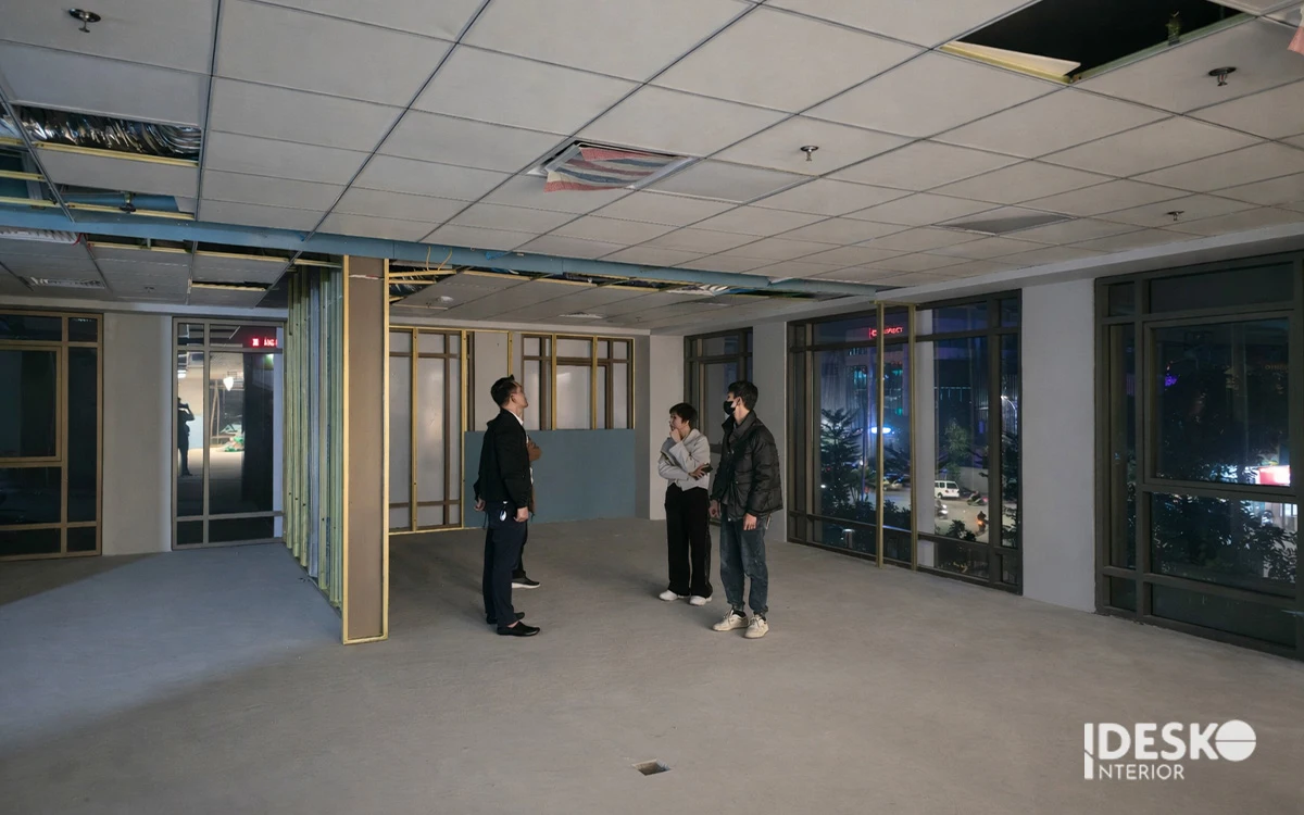 Lập kế hoạch thi công phù hợp với quy định của tòa nhà