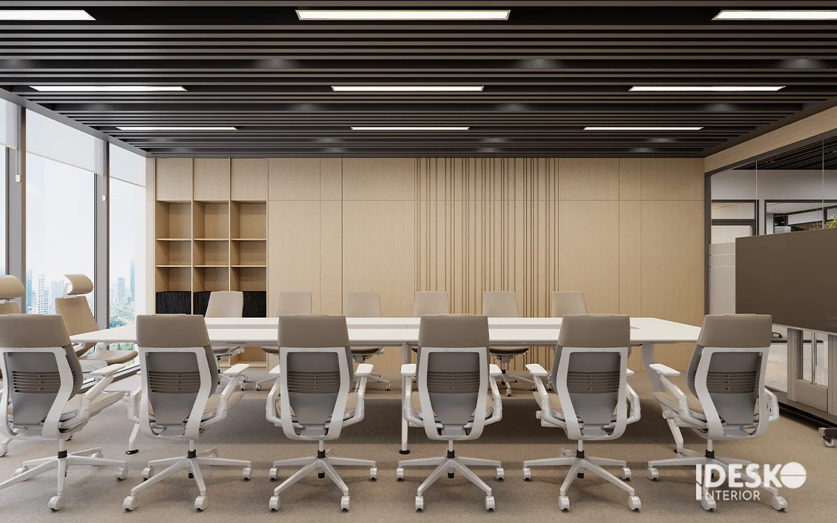 Giải pháp thiết kế thi công trần văn phòng 21