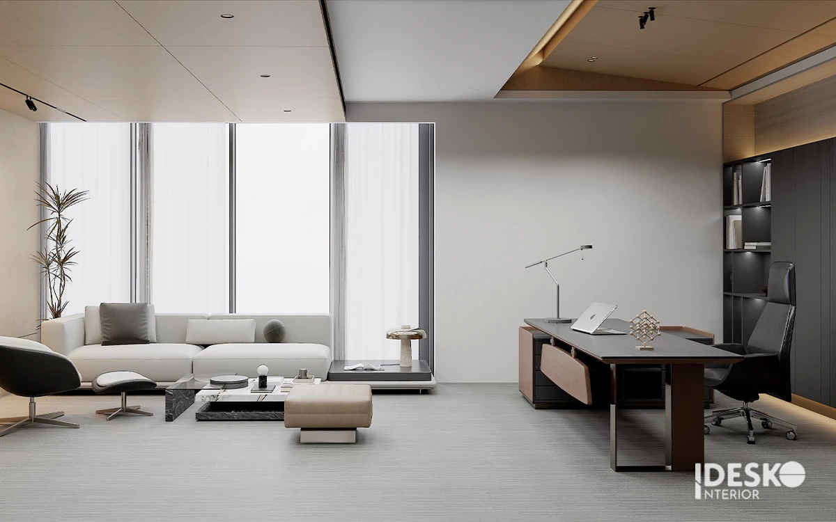 Giải pháp thiết kế thi công trần văn phòng 4