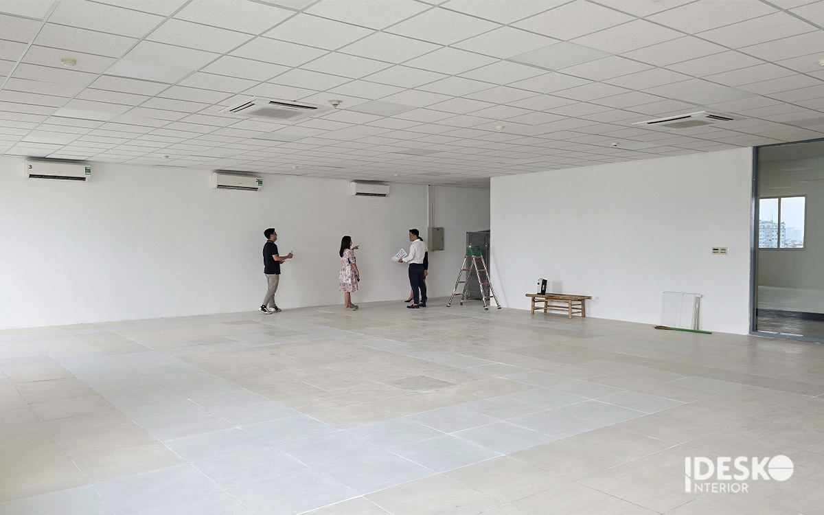 Diện tích văn phòng càng lớn thì chi phí thi công càng tối ưu