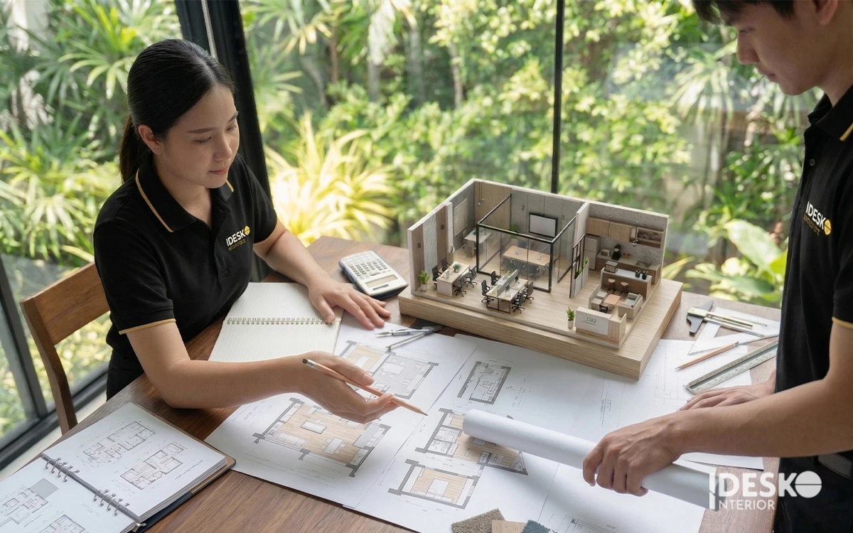 Quy trình thiết kế văn phòng trọn gói và chuyên nghiệp của Idesko