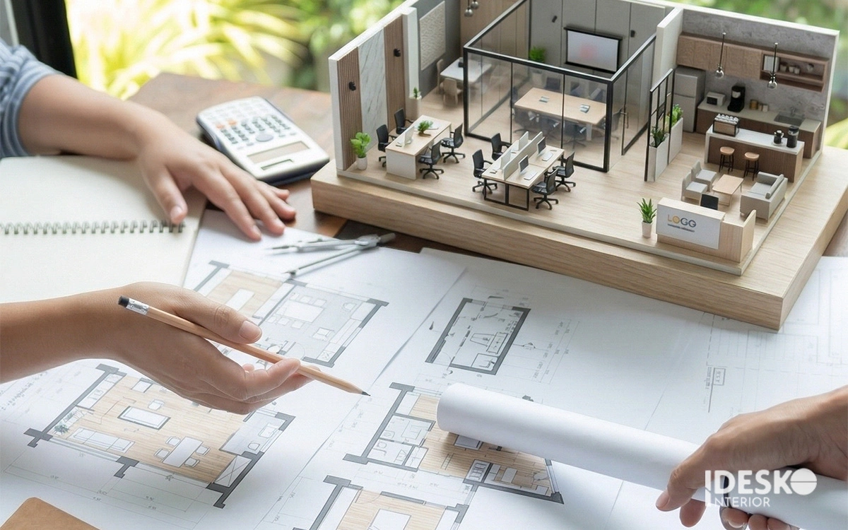 Thiết kế layout 2D cho văn phòng