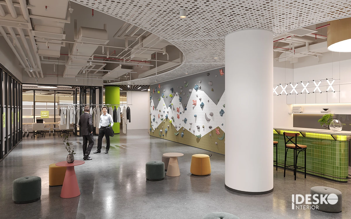 Thiết kế phối cảnh 3D văn phòng