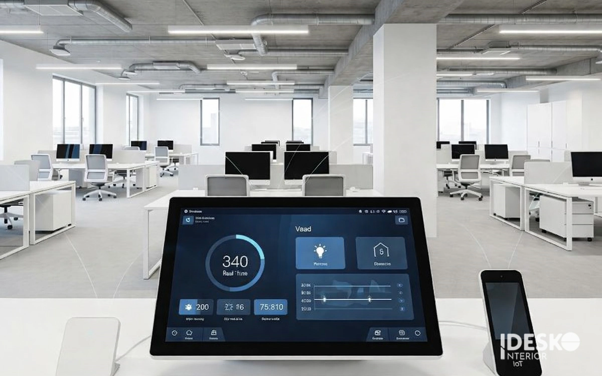 Thiết kế văn phòng thông minh tích hợp công nghệ hiện đại giúp tối ưu hóa quản lý và vận hành không gian