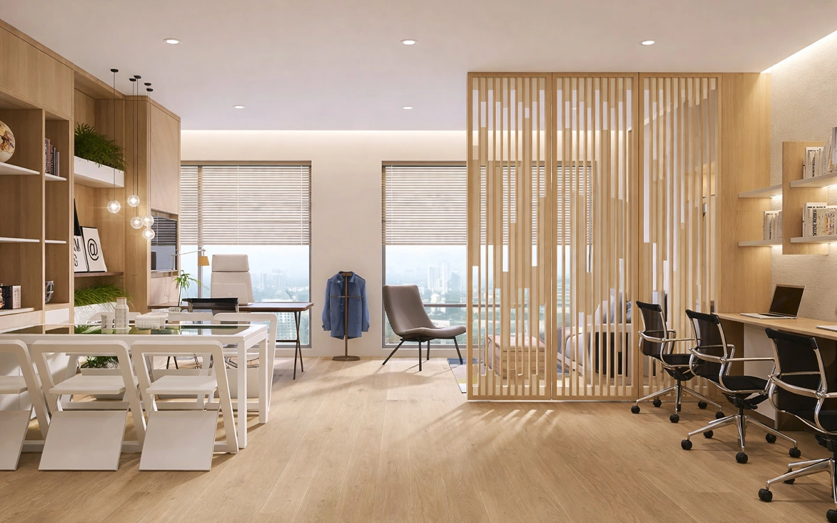 Mẫu thiết kế văn phòng coworking cho doanh nghiệp startup