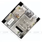 Thiết kế văn phòng tối ưu diện tích
