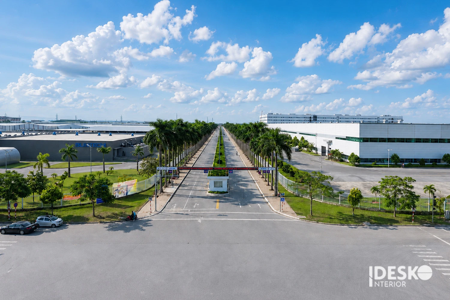 Dự án văn phòng nhà máy AirQuay Vina tại KCN Tràng Duệ, Hải Phòng