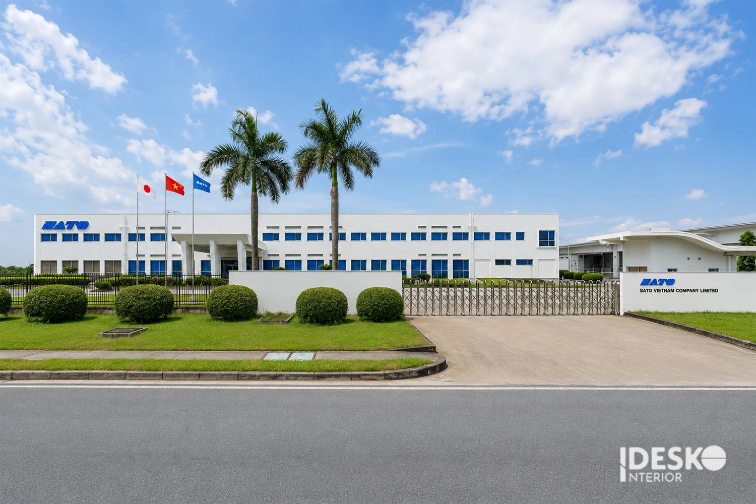 Văn phòng nhà máy Sato Việt Nam tại KCN Thăng Long, Hà Nội
